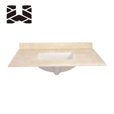 Marmurowy zlew łazienkowy Undermount Crema Ultraman